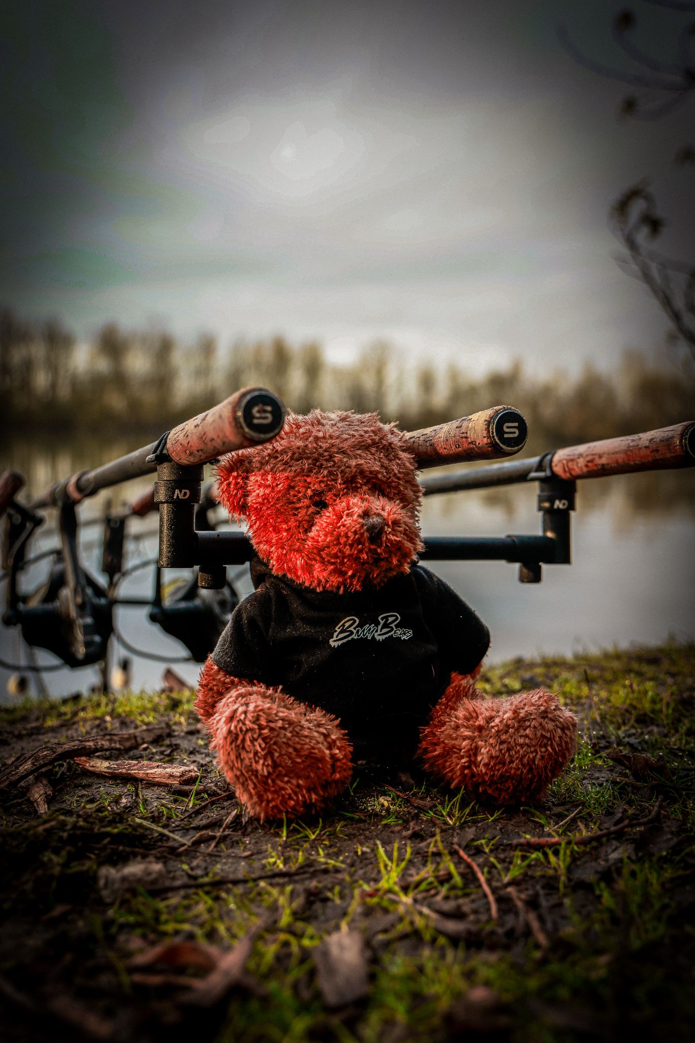 Bernie the Bivvy Bear Mascot
