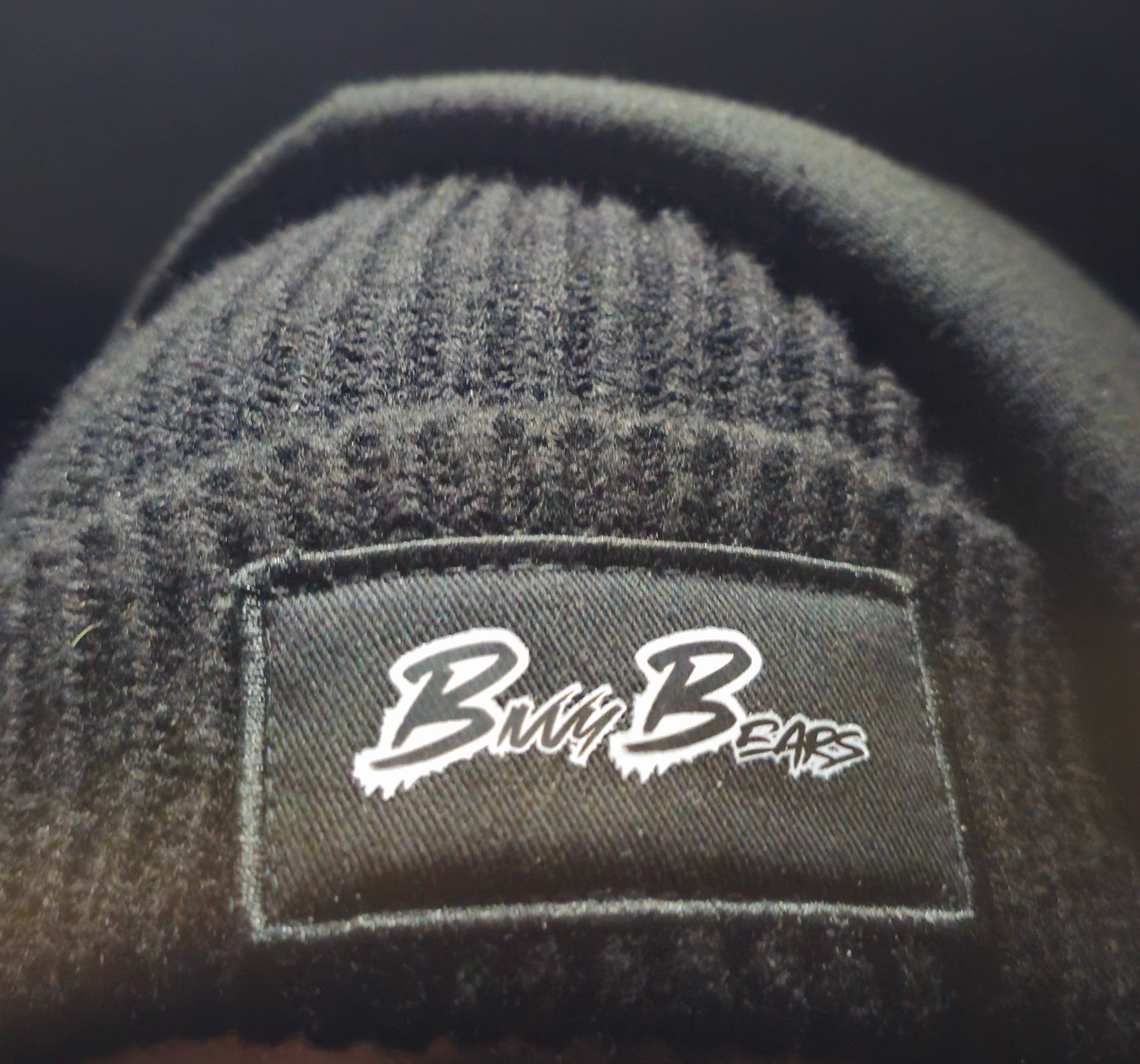 black carp fishing beanie 